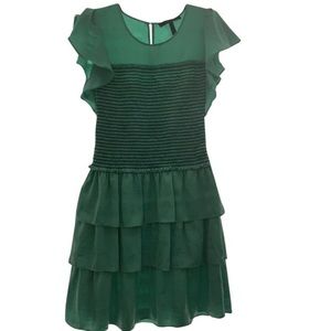 Turquoise cocktail dress